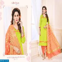 Smit Traditional Wholesale Cotton Work Dress Material